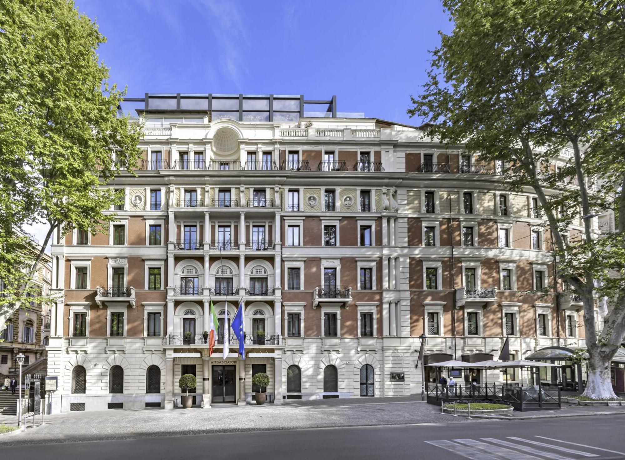 Intercontinental Rome Ambasciatori Palace By Ihg Екстериор снимка